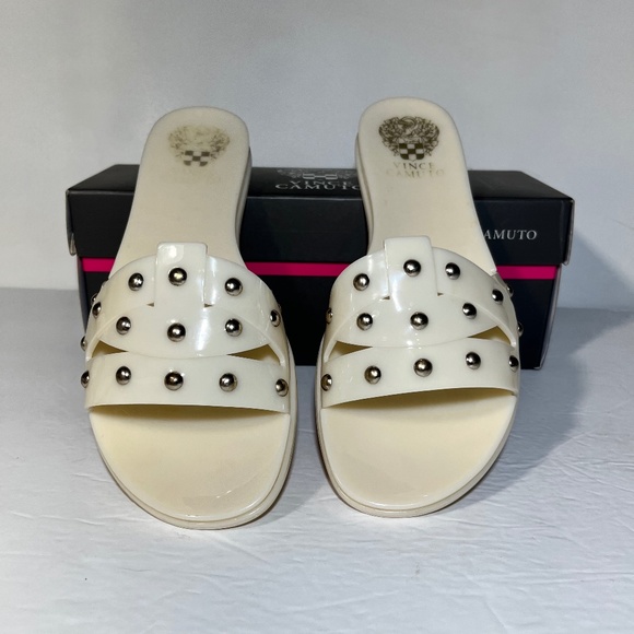 Shoes - Vince Camuto Emelon Jelly Slide Sandals